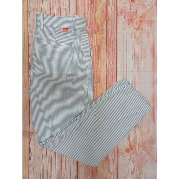 Nike Mens 32x30 Dri-Fit Striped Pants In Light Gray & White - Picture 3 of 8